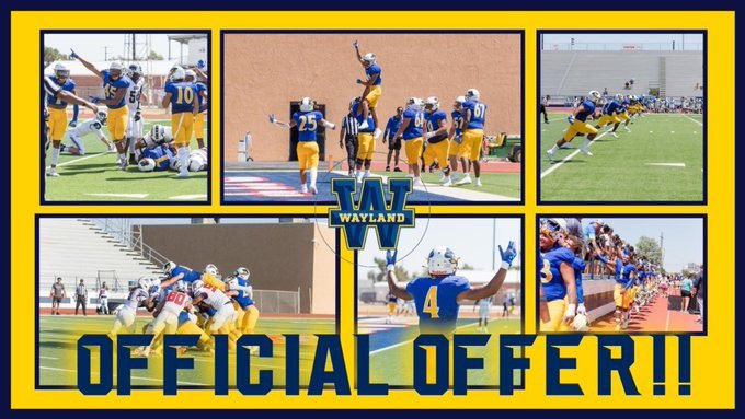 ChrisHatchett18's tweet photo. After a great conversation with
@Tannere_0072, i am grateful to receive an offer from Wayland Baptist University!
@NLRFB https://t.co/o8sAn60xK3