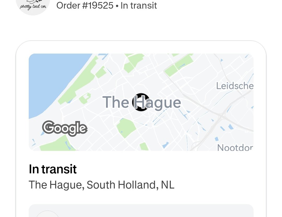 Just have a quick check of how that order is getting on. Cannae be too far away n- Oh my god new sweater, WHAT DID YOU DO??