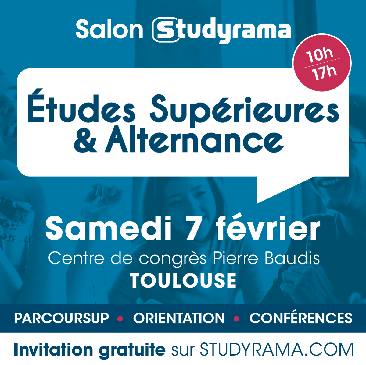 Prepas_UPS's tweet photo. 📣Ne ratez pas le stand UPS du salon @studyrama
de Toulouse le samedi 7 février !

👨‍🎓Nos membres pourront vous fournir des informations fiables et claires sur la formation en #CPGE scientifique et ses débouchés !

➡️https://t.co/16RxqpABrB

@s_grandesecoles https://t.co/3y95NbCOVA