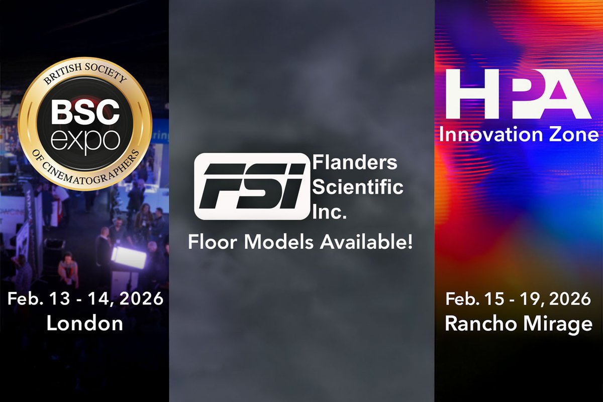 Flanders Scientific tweet media