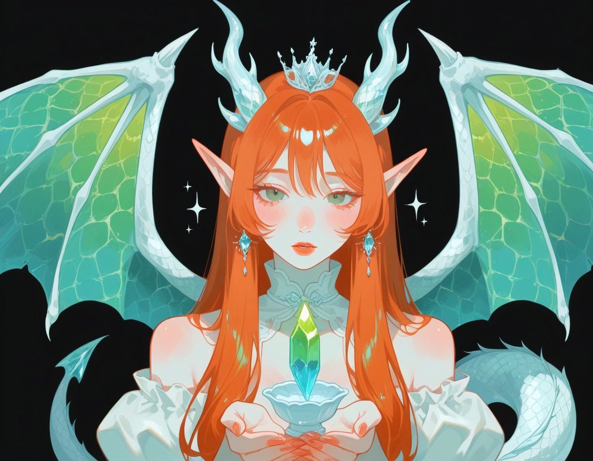 eli56eli65's tweet photo. Not all dragons are made to burn๐
#AIart #FantasyOC #DragonArt
#CrystalFantasy #OCart
#AIใคใฉในใ https://t.co/6qcG1bKVjk