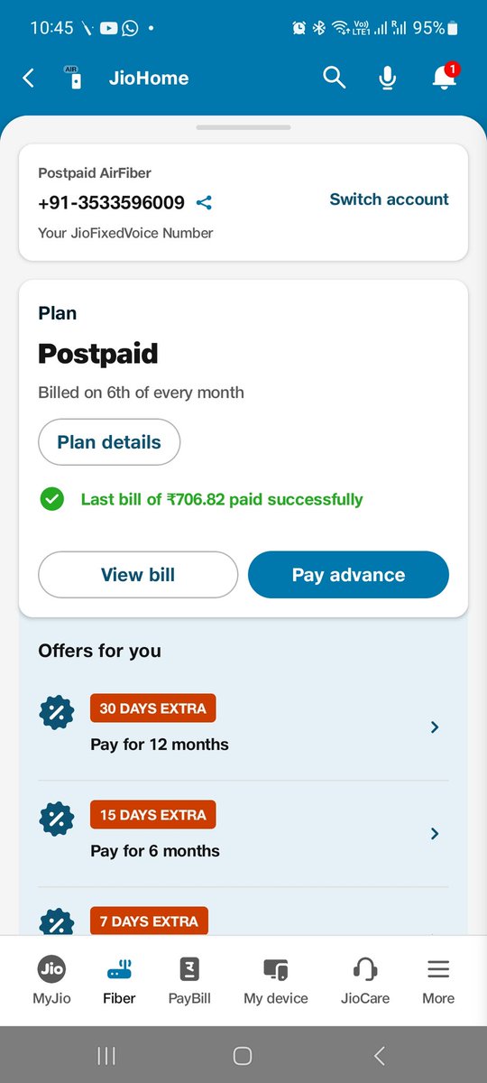 connect_Kushal's tweet photo. @JIOAIRFIBERIN Issues yet to be resolved.  Mailed the issue to Jio Care on 21st January, 2026.  A prompt service responded back on 23rd January, stating the issue will be resolved in 4 hrs.  
I am still waiting for that 4 hrs. https://t.co/LdAXz8JlmX