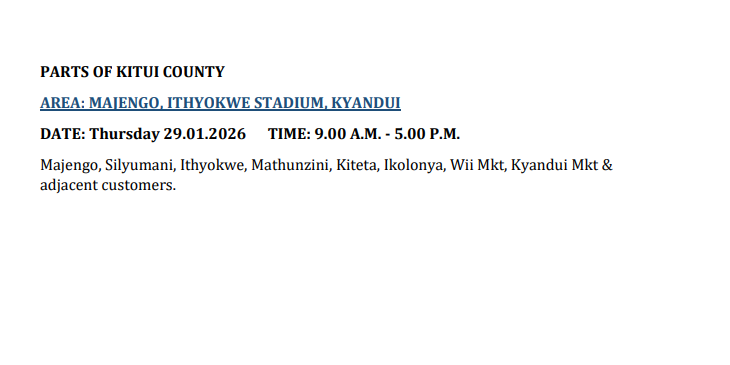 Kenya Power tweet media