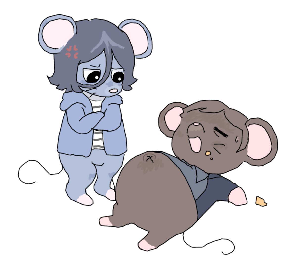 Lee mouse ate all the cheese #ClinicalTrialFanart #ClinicalTrialgame