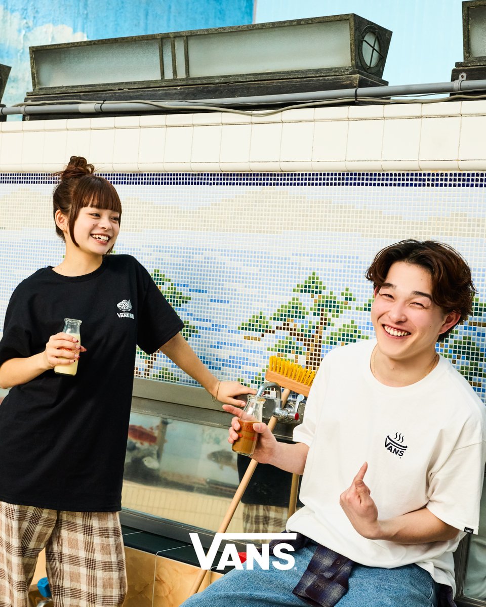 日本の文化を象徴するモチーフに、 VANSのアイコン Checkerboard を