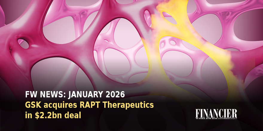 GSK acquires RAPT Therapeutics in $2.2bn deal

Read the latest FW News post here: bit.ly/2viGl4o

#Mergers #Acquisitions