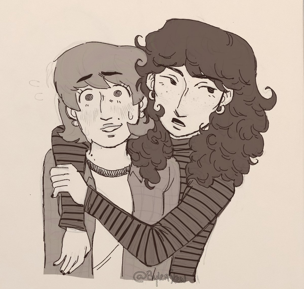 No Willow I swear to god every girl holds their best friends like this it’s soooo normal they do it all the time Willow please it’s not gay