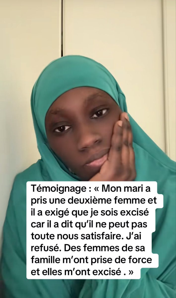 Je viens de tomber sur ce poste qui confirme ma théorie. Tout est lié excision, polygamie, déscolarisation, mariage infantile.