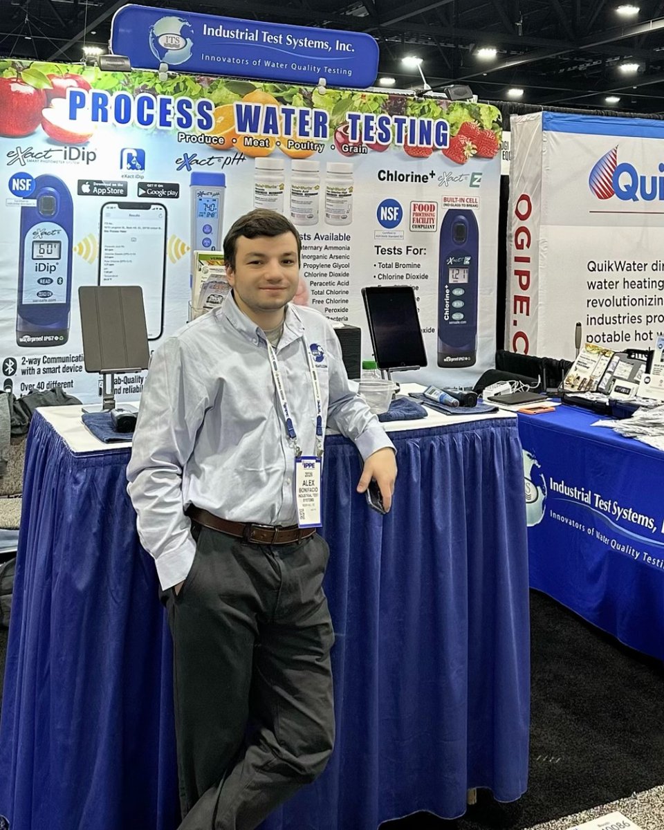 Hey, we're not just in Atlantic City today, we're also in THE ATL!  Come check us out at the second day of the IPPE show for a demo of our eXact pH+ or the eXact iDip!  Alex and Giovanna are here to answer all your questions.
#IPPE2026 #ITS #IndustrialTestSystems