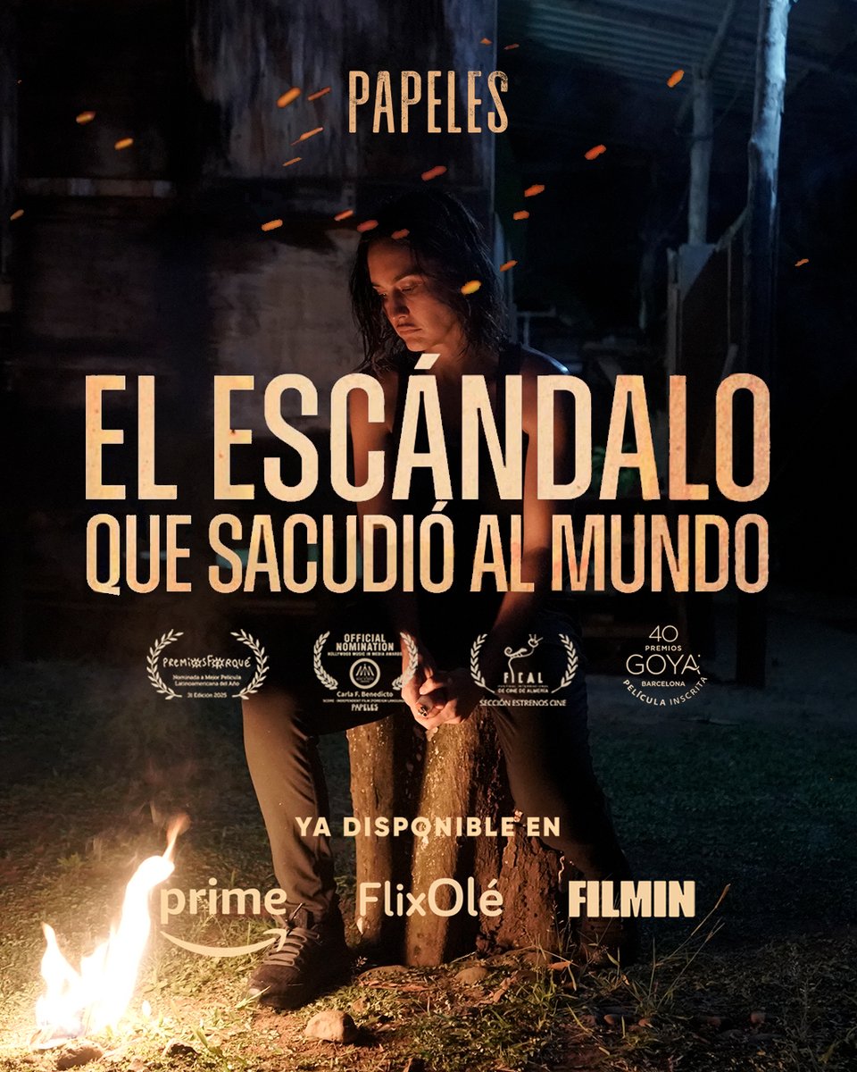 🔥#Papeles, el escándalo que sacudió al mundo y que muchos intentaron silenciar. 

Ya disponible en <a href="/PrimeVideoES/">Prime Video España</a>, <a href="/Filmin/">Filmin</a>  y <a href="/FlixOle/">FlixOlé</a>.