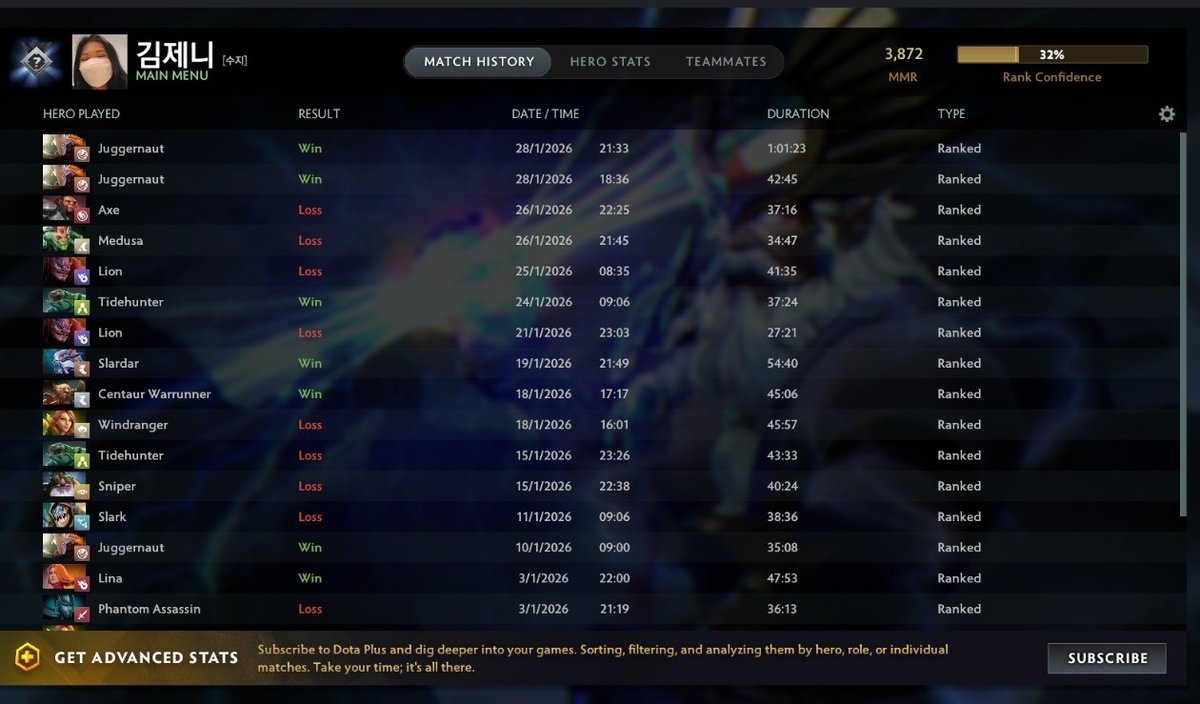 Comeback di 2026, abis ngebuka MMR yang bekas dipake temen sebelum doi juga vakum