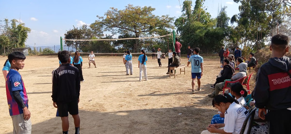 On 28/01/2026, D/30 Bn organized a Volleyball match at Ponlen High school between woman's team of K. ponlen village