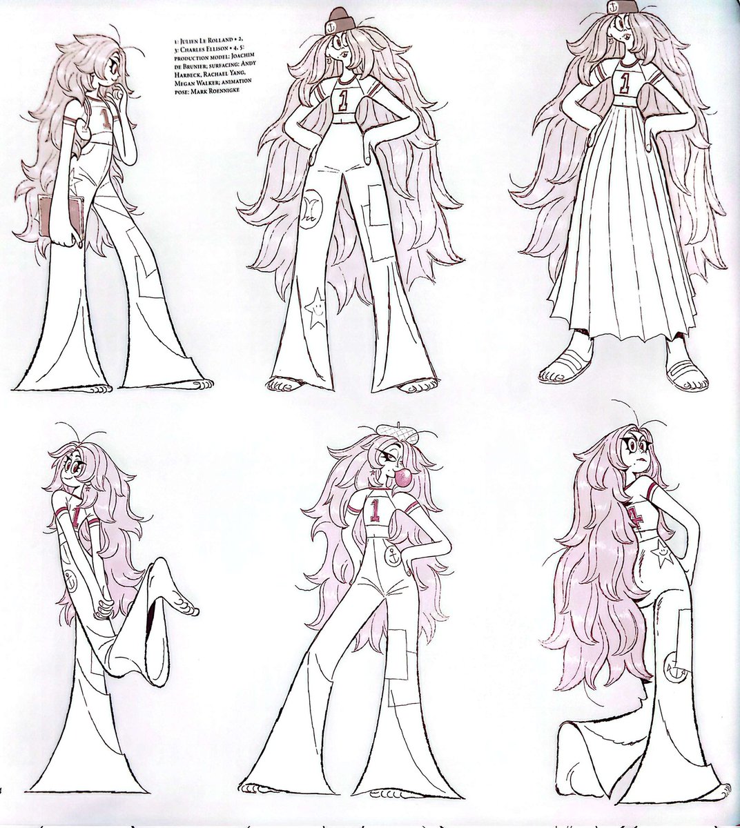 #RubyGillman #RubyGillmanteenagekraken
Concept art of Chelsea, from the Ruby Gillman Teenage Kraken artbook!