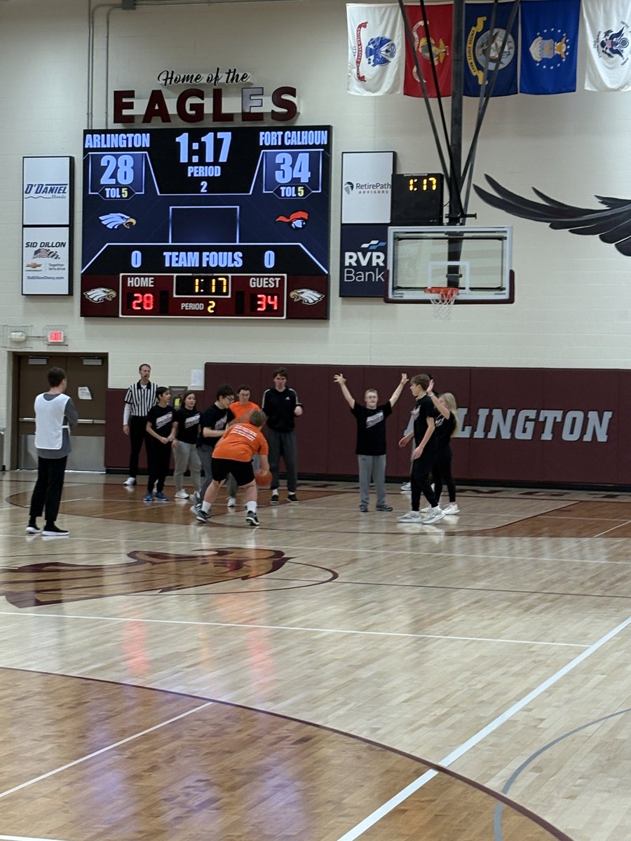 ftcactivities's tweet image. Unified Basketball at Arlington!