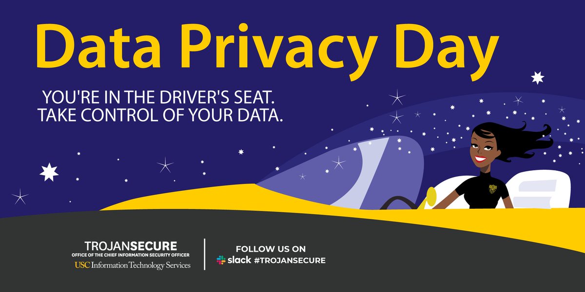 January 28 is Data Privacy Day! 🛡️
Take control of your data: enable 2FA, use a VPN, adjust privacy settings, stay alert for phishing, and use strong passwords. Protect your info every day. Learn more at StaySafeOnline.org.
