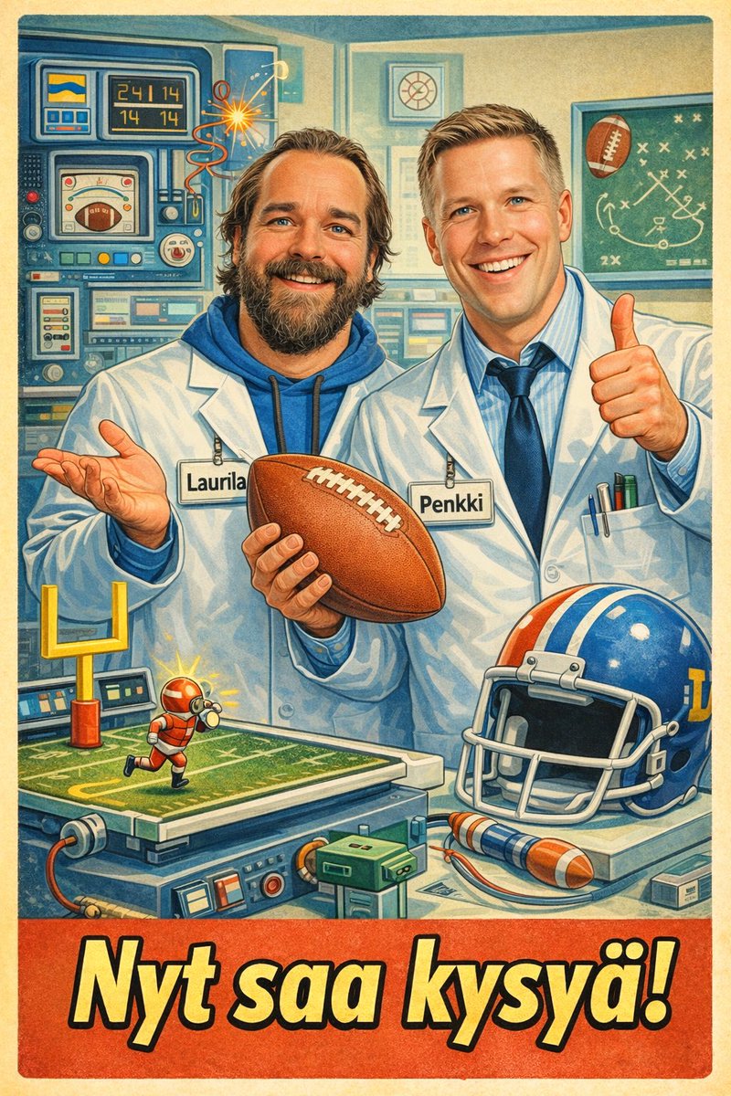 TailgateFI's tweet image. Nyt saa kysyä!
Perjantain Tailgate-jakso on pyhitetty #NFLfi-kysymyksille.

Voit kirjoittaa kysymyksen alle tai laittaa sen viestillä.

Aikaa on perjantaiaamuun kello 8 asti.

Kiitos kaikille, jotka ovat jo nyt kysymyksiä lähettäneet.