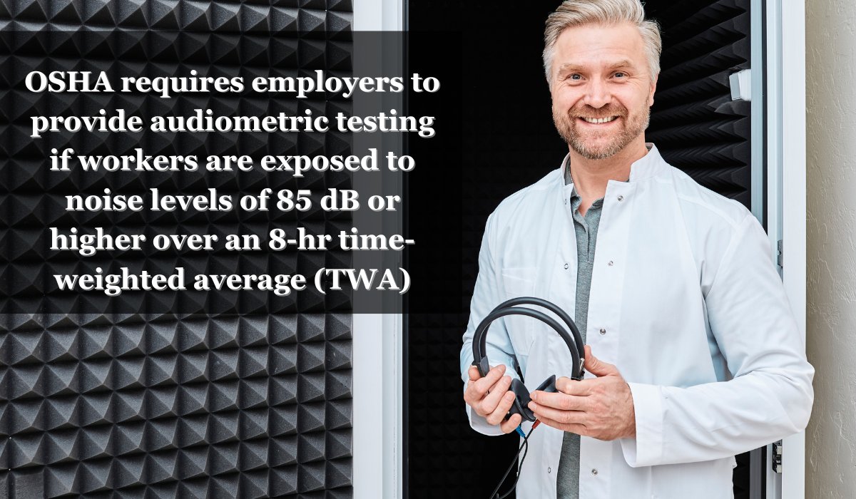 For comparison, 85 decibels is about the same as a crowded restaurant, a lawn mower, or blender.

Need audiometric testing for your crew? Let us travel to you, and keep your team in action.

To get started, just head to: worksitemed.com/services/mobil…