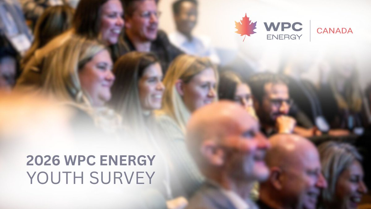 The WPC Energy Young Professionals Committee 𝗬𝗼𝘂𝘁𝗵 𝗦𝘂𝗿𝘃𝗲𝘆 𝟮𝟬𝟮𝟲 𝗶𝘀 𝗹𝗶𝘃𝗲 𝗻𝗼𝘄, 𝗮𝗻𝗱 𝘄𝗲  𝗻𝗲𝗲𝗱 𝘆𝗼𝘂𝗿 𝗿𝗲𝘀𝗽𝗼𝗻𝘀𝗲. It will only take 5 to 10 minutes,  but its value to us is enormous.

wpcenergy.org/index.php/yout…