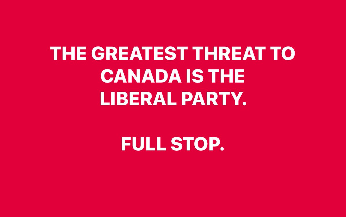 TheBuckYouWill's tweet image. 🚨DONALD TRUMP IS *NOT* YOUR ENEMY🚨

The single LARGEST threat to Canada…

…IS MARK CARNEY &amp;amp; THE LIBERALS PARTY.
.