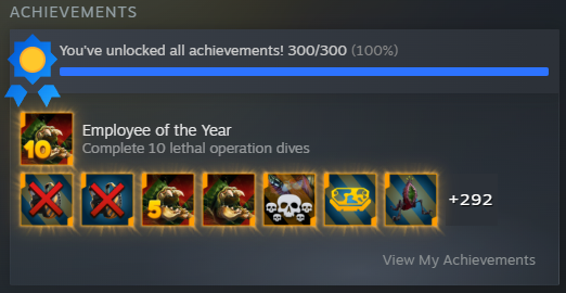 ingothnito's tweet photo. Finally got around to finishing Deep Rock Galactic: Survivor, an absolutely fantastic game in its genre! https://t.co/NLCAJMHu0i