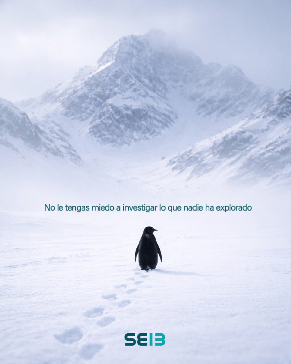somos_SEIB's tweet photo. No todos se atreven a seguir un camino distinto. Explorar. Investigar. Cuestionar lo establecido.
Pero es gracias a quienes lo hacen
que la ciencia avanza y la salud evoluciona.
Esto es la ingeniería biomédica 🐧❄️
#ingenieriabiomedica #SEIB https://t.co/frG5j9zzlc