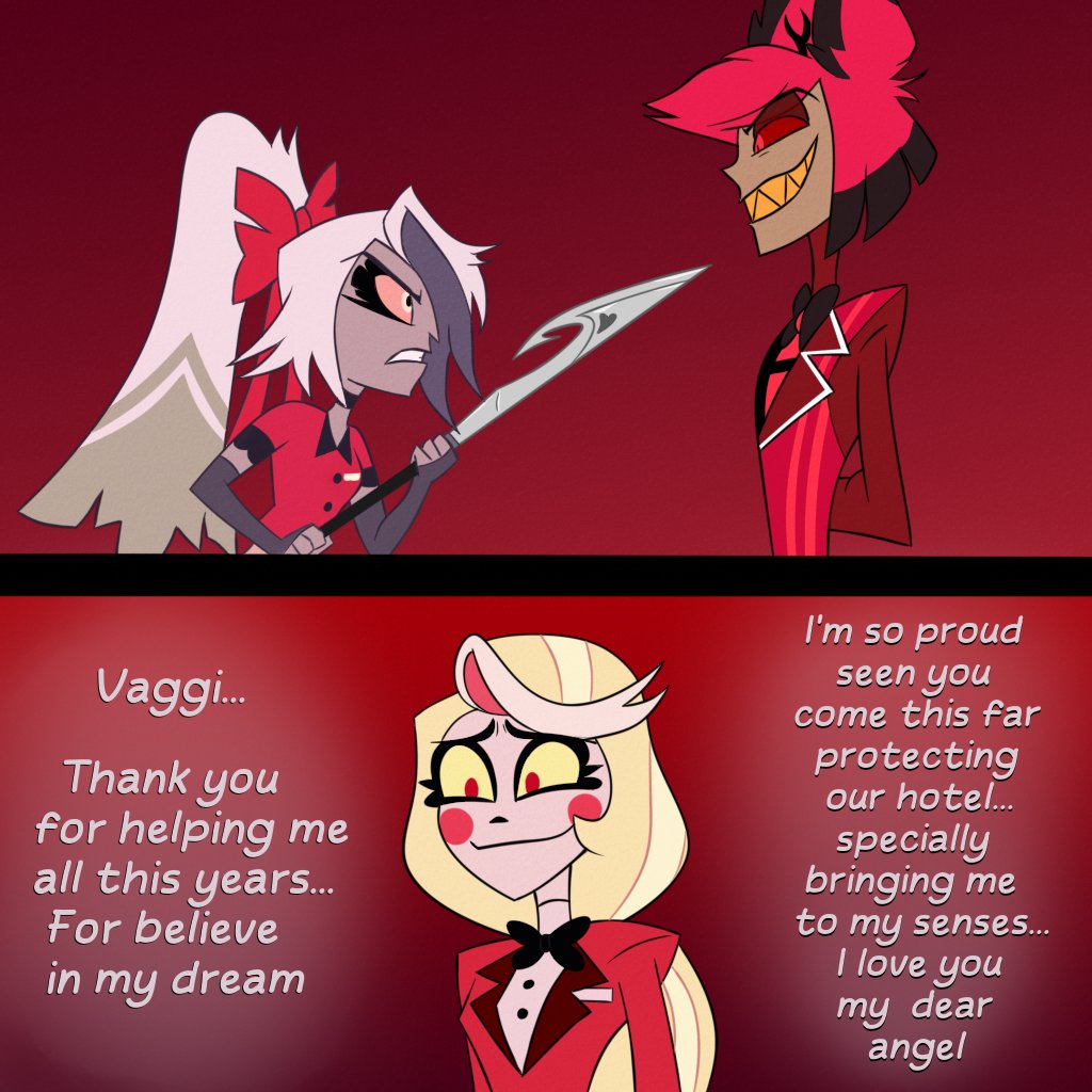 #ChaggieWeek2026 Day 3: Scandle/ Promise  #HazbinHotel #chaggie #chaggi