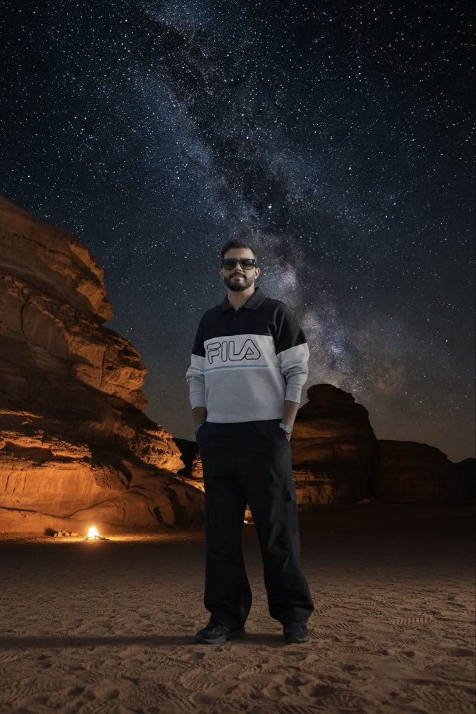 بين عظمة الجبال و سماء العلا المرصعة بالنجوم 
نختم اليوم الثالث 🌌⛺️
تفاصيل اليوم كانت خيالية و الوعد بكره مع مغامرة جديدة و مختلفة تماماً 
تتوقعون إيش مجهز لكم ؟ 🔜✨
#سبايكي_في_العلا