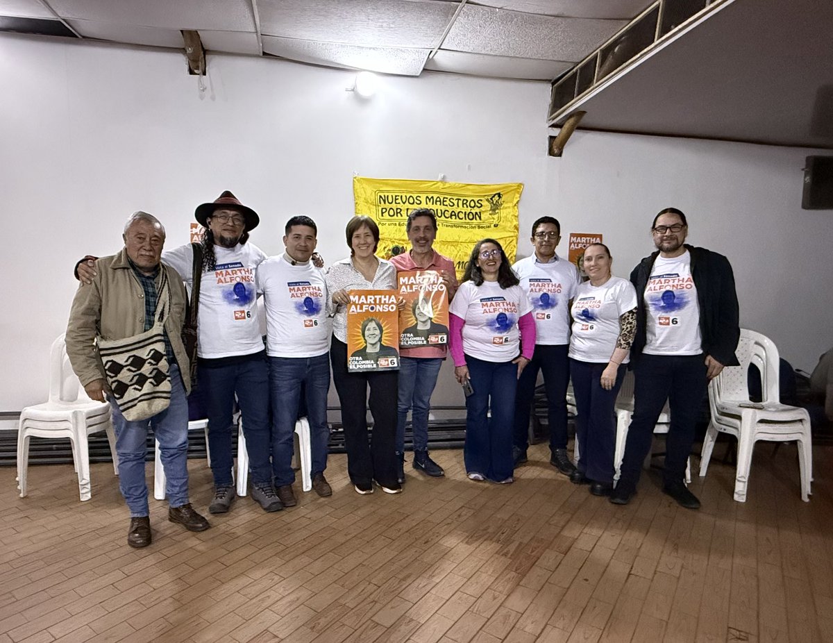 Ayer estuvimos en Soacha conversando sobre educación pública de calidad 👩‍🏫💪

#MarthaAlfonsoAlSenado
#6FrenteAmplioUnitario