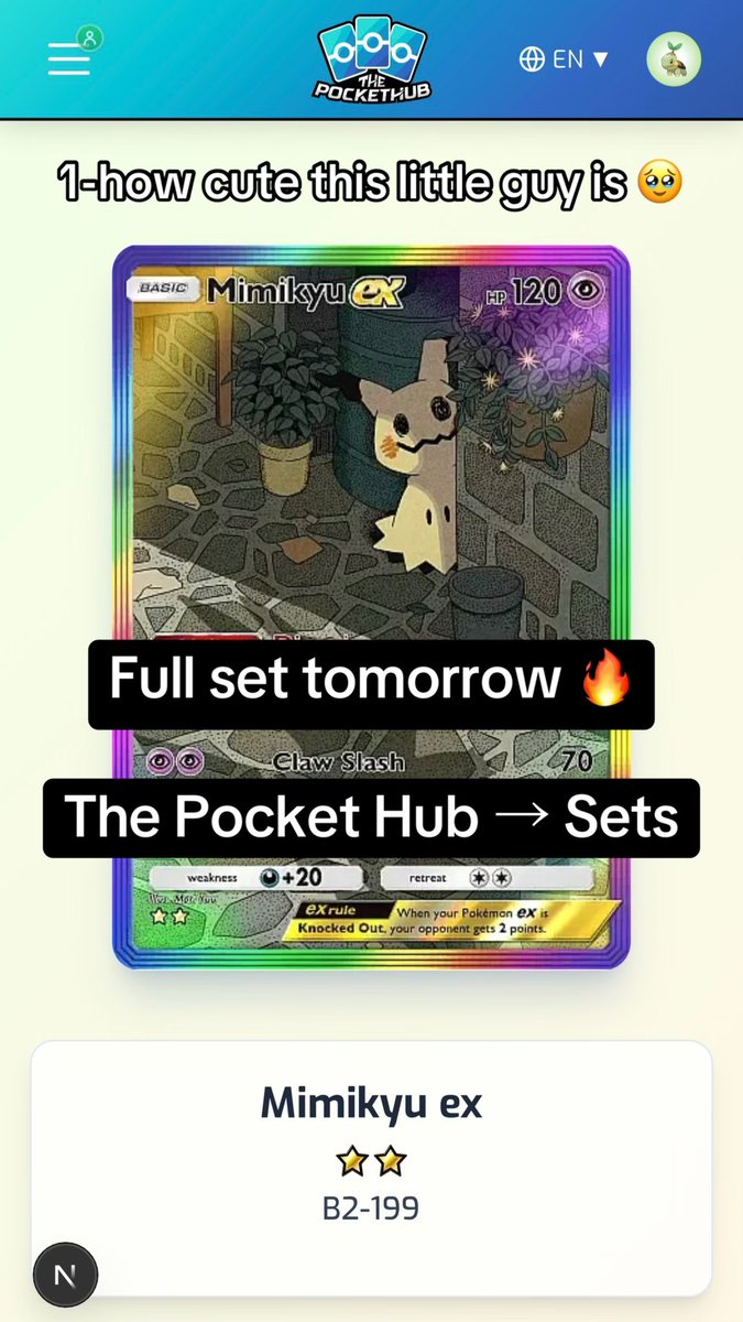 TOP 3 CARDS OF FANTASTICAL PARADE

New set drops tomorrow 👀
What’s your favorite one?
The Pocket Hub → Sets

thepockethub.com