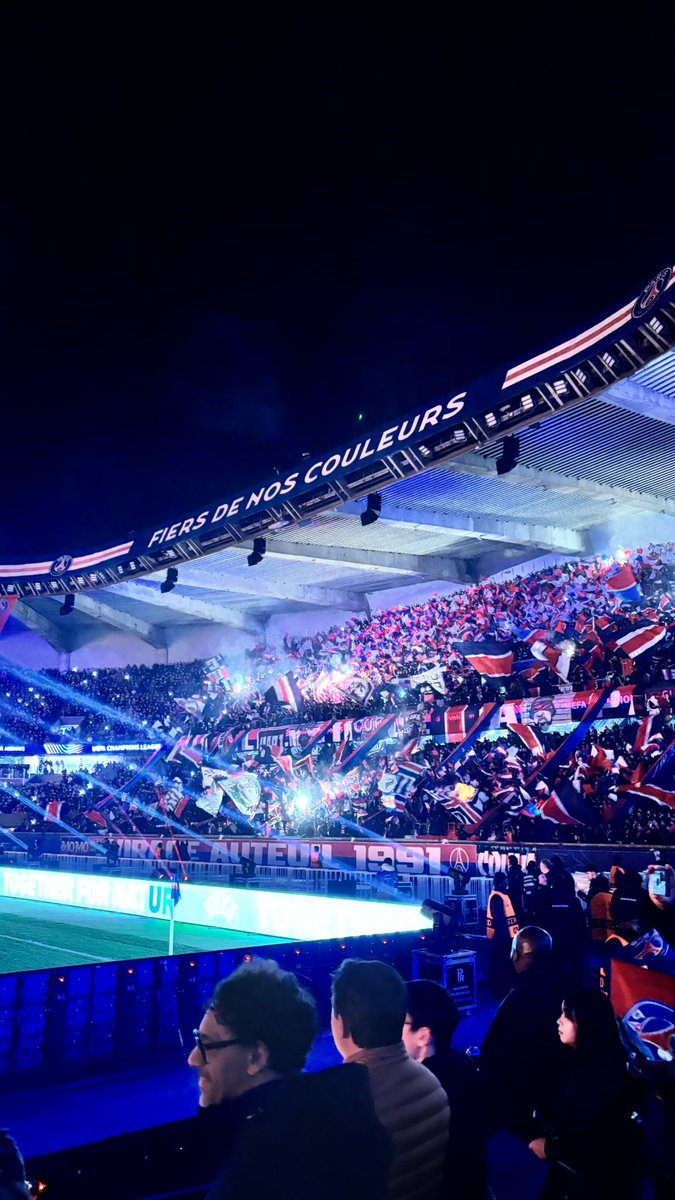 nuit au parc des princes 😴