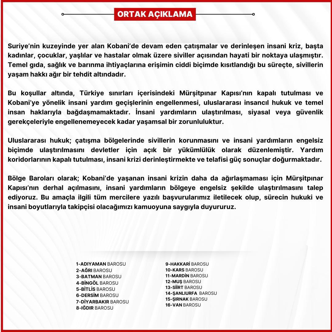 Diyarbakır Barosu tweet media