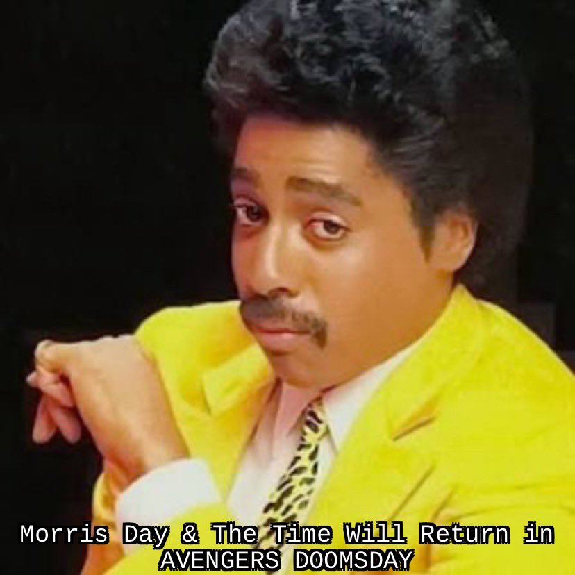 #AvengersDoomsday #MorrisDay #MutantFam #PurpleRain #Prince