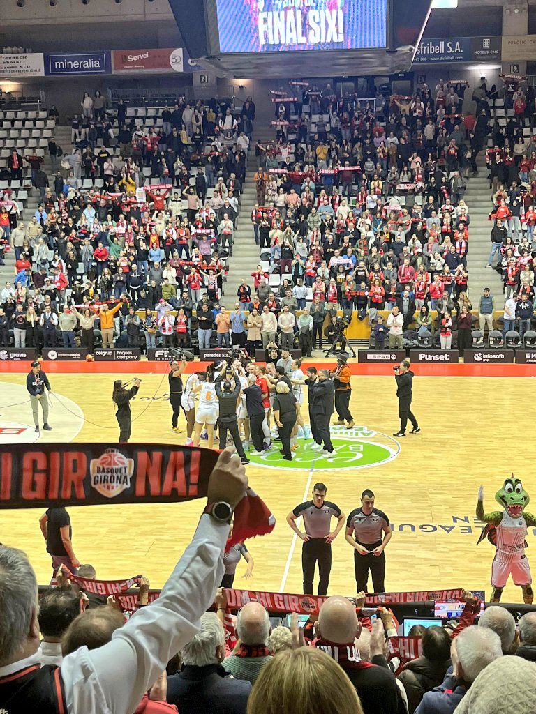 🏀 Classificació històrica!

L'<a href="/unigirona/">Spar Girona</a> guanya el Flammes Carolo en la penúltima jornada de la fase regular de l'#EuroLeagueWomen i es classifica, per primera vegada, per a la Final a Sis de l’Eurolliga 🤩

🙌 El SG <a href="/abelgama77/">Abel García Marín</a> els ha donat suport en un duel vibrant

#esportcat