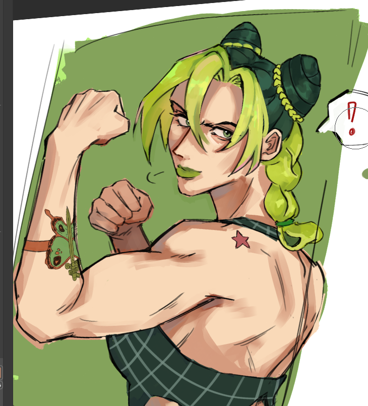 i gave her color yippieee