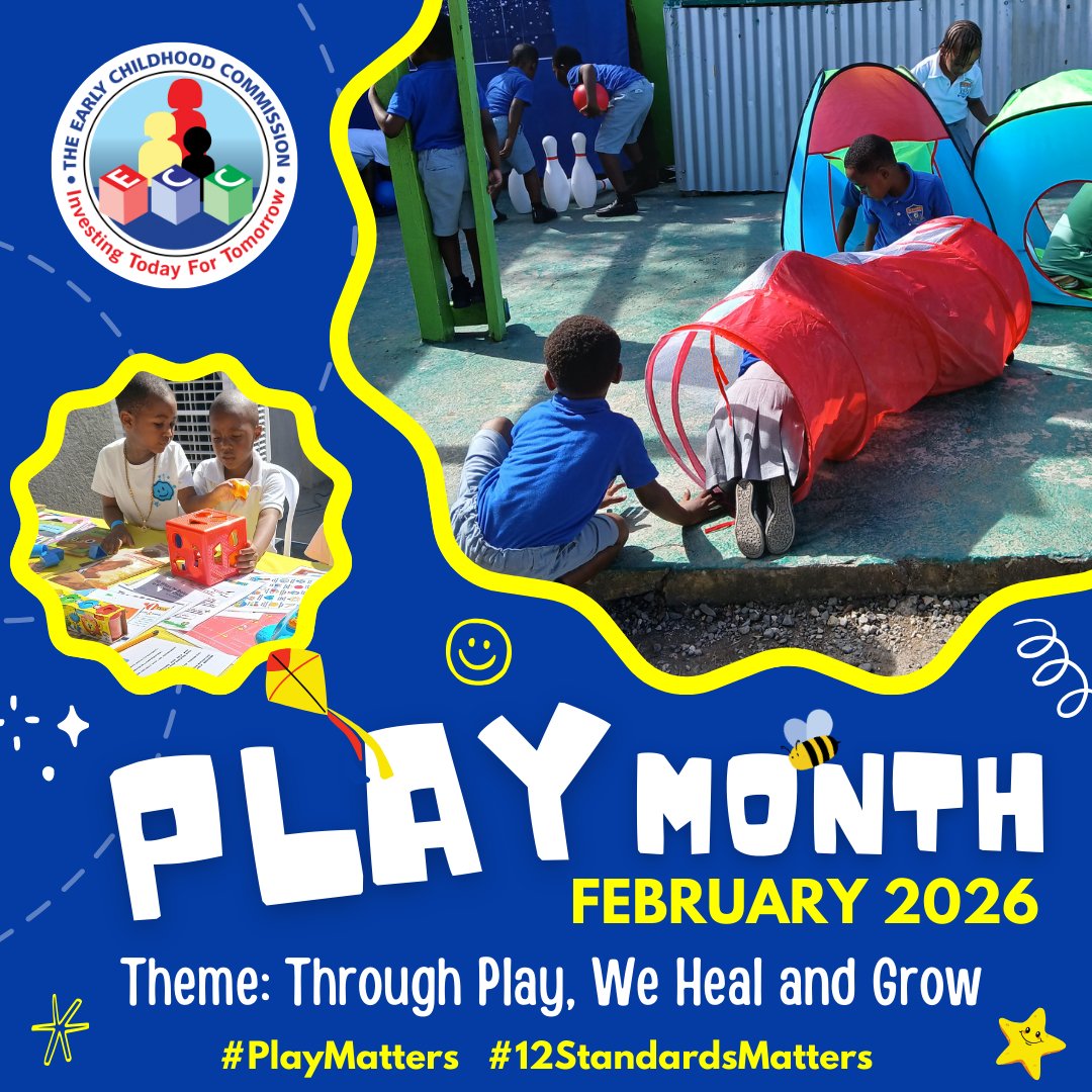 ECCJA's tweet image. 🎉 Play Month starts February 1! 🧩🎨
Get ready for a month of fun, learning and play-based adventures! Stay tuned for updates and check out our flyer. 🌟

#GetReadyToPlay #PlayMatters #LearningThroughPlay