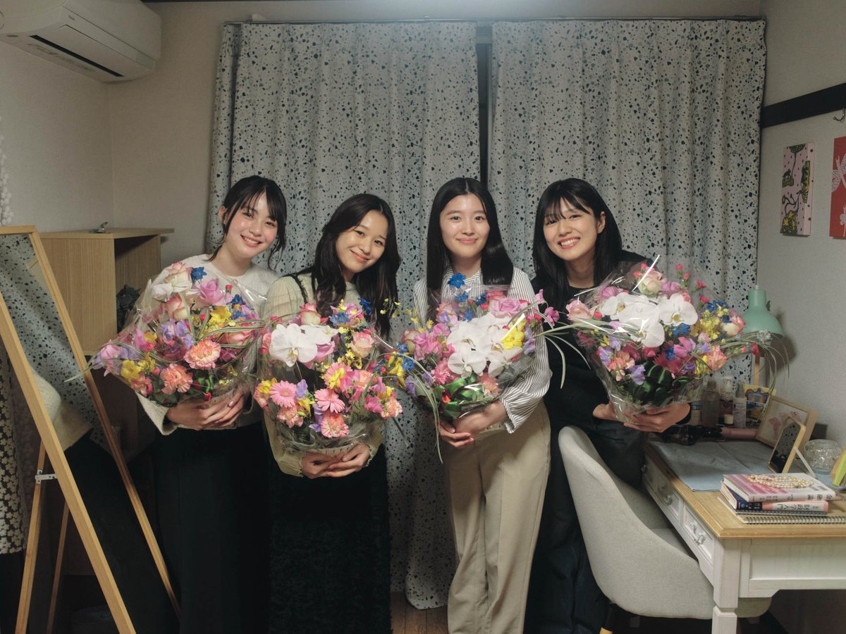 映画『うるさいこの音の全部』川床明日香、森田想、清田みくり、三浦理奈が揃ってクランクアップ！

2026年冬全国ロードショー
universal-press.jp/news/47358

#うるさいこの音の全部 #川床明日香