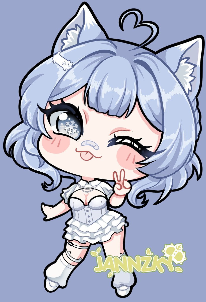 I promise I do stuff! My brain just gone double goldfish! D: 
Here's some mini chib skebs that I did recently~