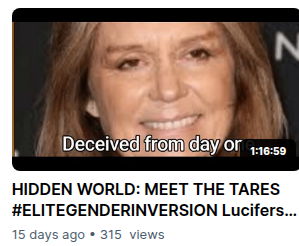 AuthorCiaL's tweet photo. @yivieyvonne JODIE FOSTER IS A WITCH NOT #GAY, HEโS #GENDERINVERTED โ they PRETEND to be #gay 2 COVER what they r & influence U 2 reject God
@AuthorCiaL #bitchute
https://t.co/IKBfjLCuuZ part 1 JODIE FOSTER
https://t.co/ibucieS1cB part 2 JODIE FOSTER
https://t.co/4zFiktz5vJ 140+ vid PLAYLIST https://t.co/iK9FYutHu8