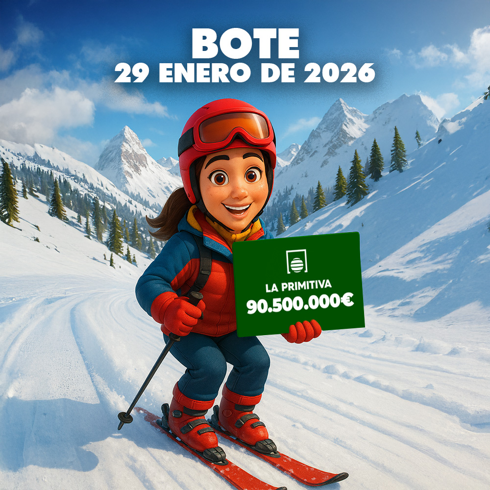 Segundo bote más alto de la historia! Una escapadita a la nieve con el premio? ❄️

Puedes jugar desde nuestra web:
loteriacastillo.com/nw-primitiva

#LaPrimitiva