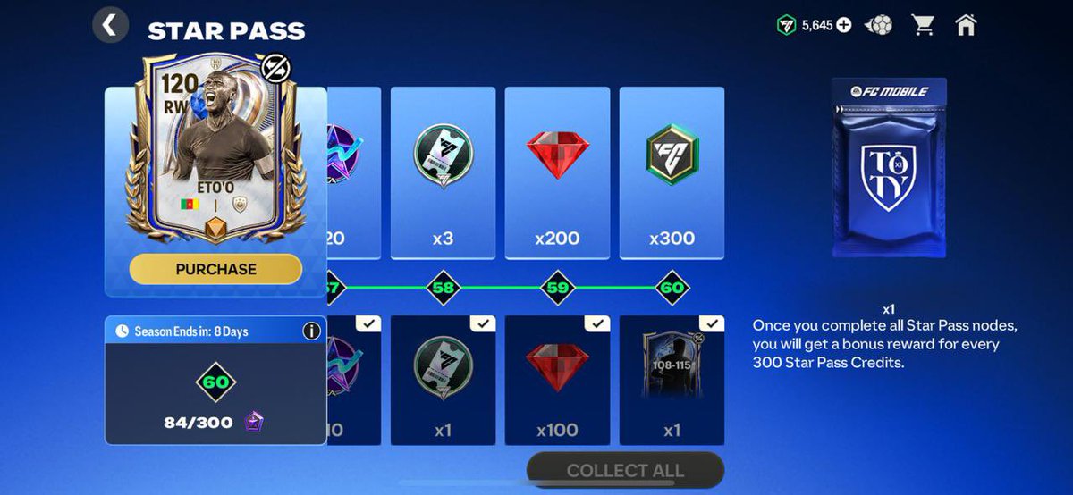 VishyFCYT's tweet image. TOTY STAR PASS GIVEAWAY🎁 

1. Follow @VishyFCYT 
2. Like and RT this tweet 

Winner will be announced on 4th February 

Good luck🍀 
#FCMobile