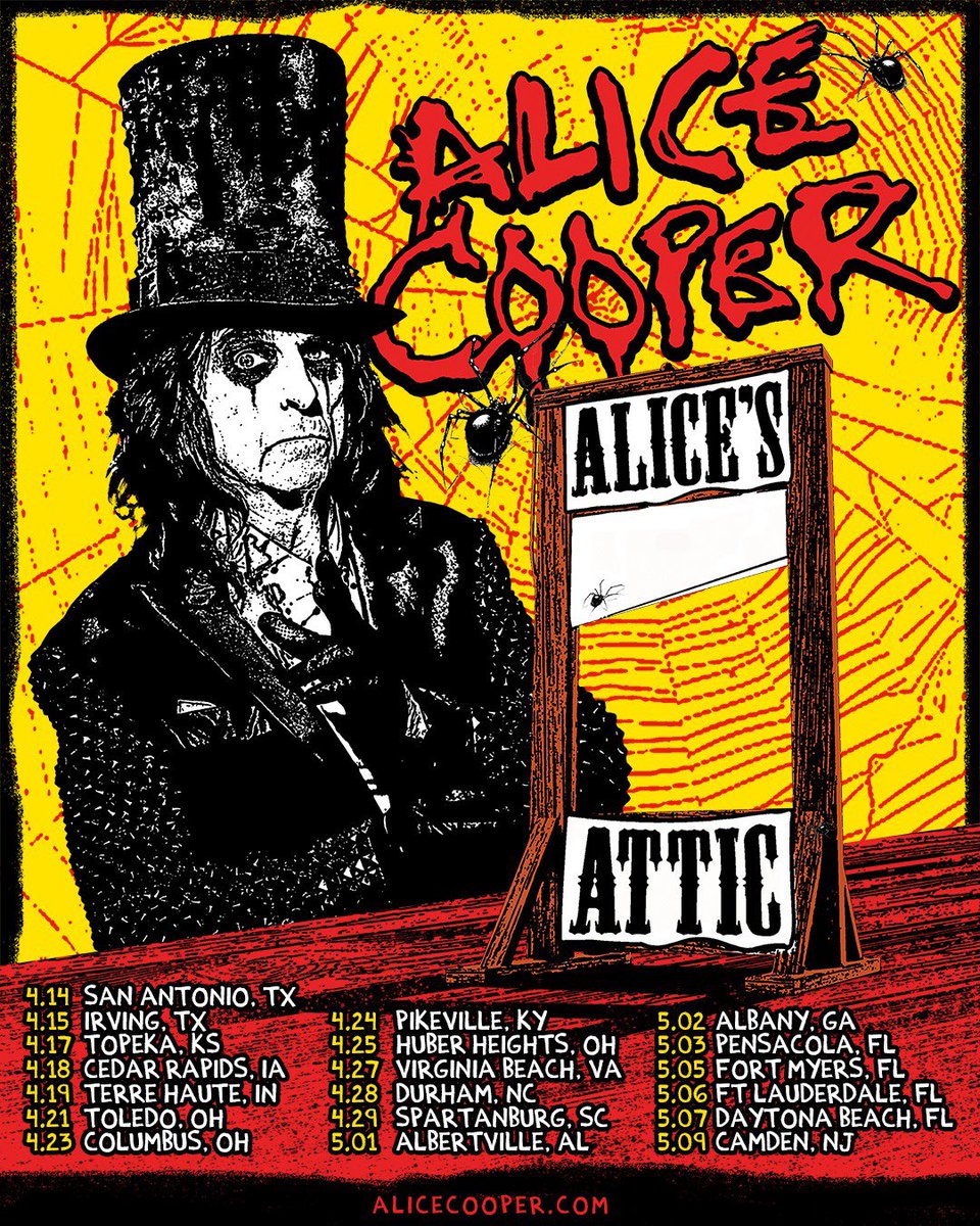 229_life's tweet photo. 🚨 Albany this is not a drill!
Alice Cooper is coming to the Albany Civic Center in May. Official tickets available on Friday 1/30. https://t.co/uOzUEtC3Fl
