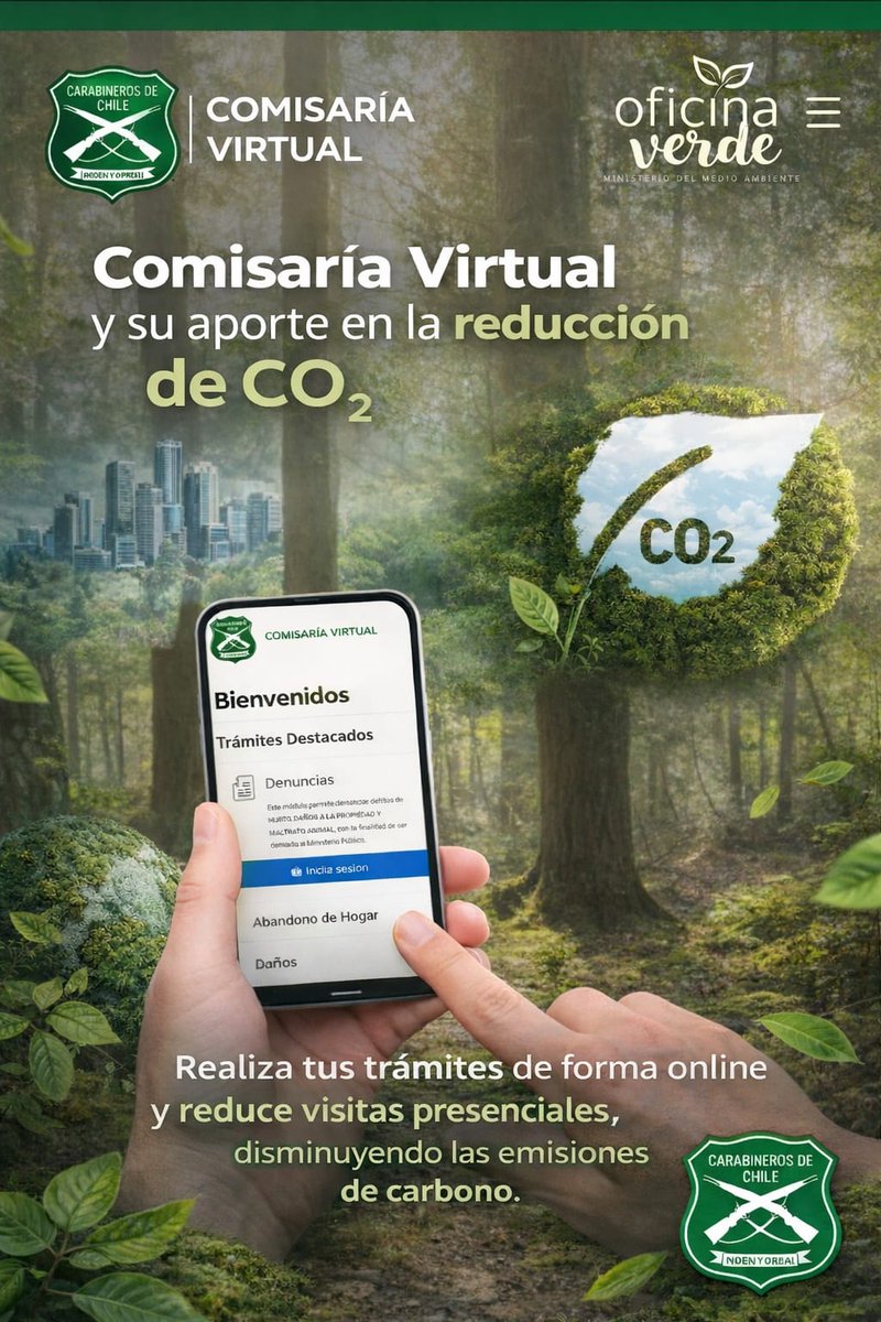 Comisaría Virtual Carabineros de Chile tweet media