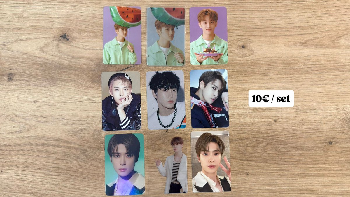 FearlessFrida13's tweet photo. WTS NCT 127 &amp; NCT Dream pcs

Prices &amp; availability: in pics
Shipping: mainly EU
Payment: PayPal or bizum

Claim by comment or dm 

🏷️ NCT dream NCT 127 mark doyoung jeno jaehyun johnny yuta chenle taeyong yangyang kun jungwoo jemin haechan jisung fortune 127 kpop photocards 포카 https://t.co/IAEnJ2byeB