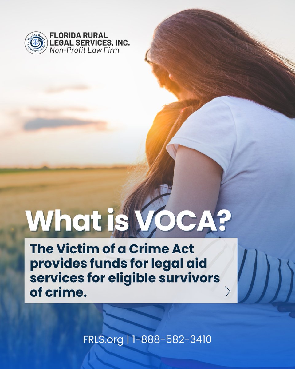 Frls_Inc's tweet image. Our attorneys work one‑on‑one with survivors to help them navigate the legal system, seek protection, and access the resources they need to rebuild their lives. 

If you or someone you know needs help:
📞 1‑888‑582‑3410
🌐 FRLS.org

#FRLS #VOCA #SurvivorSupport