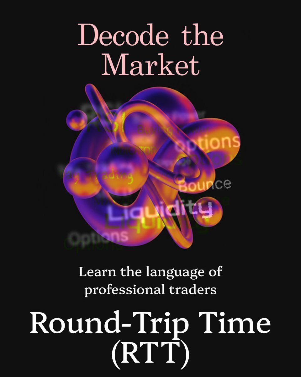 bookmap_pro's tweet photo. Ever hit Buy/Sell and feel like the market moved before your order did?

That gap often comes down to Round-Trip Time (RTT)—the time it takes for your action to travel to the venue and for the confirmation to travel back.

#DecodeTheMarket https://t.co/ah2y8bcuSt
