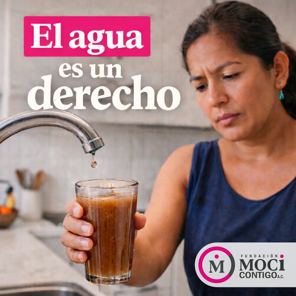 MOCiVaContigo's tweet photo. 🚰💧El agua no es un lujo, es un derecho humano👩‍⚖️.

✅Exigir agua limpia, suficiente y a un precio justo no es un favor: es justicia social.

➡️En #MOCi defendemos tu derecho y alzamos la voz por cada familia afectada. 💧⚖️
❗️No estás solo❗️

#ElAguaEsUnDerecho
#DerechosHumanos https://t.co/cXmqPqFvkh
