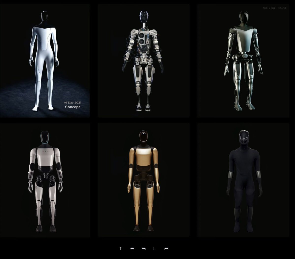 niccruzpatane's tweet photo. Tesla has confirmed that they’re planning to unveil Optimus Gen 3 in Q1 this year.

Their first design meant for mass production. https://t.co/P6tkA1DOvZ
