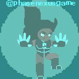 PhaseNexusGame's tweet image. A quick Cyanser in a #ForceField submission for #pixel_dailies!  @Pixel_Dailies (They are mainly on the "butterfly" place.)

#pixelart #aseprite #oc