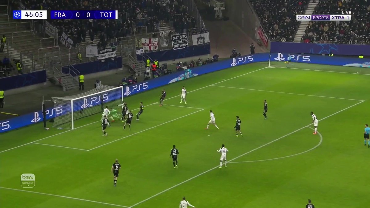 مواني يفتتح التسجيل لتوتنهام في الدقيقة الأولى للشوط الثاني 