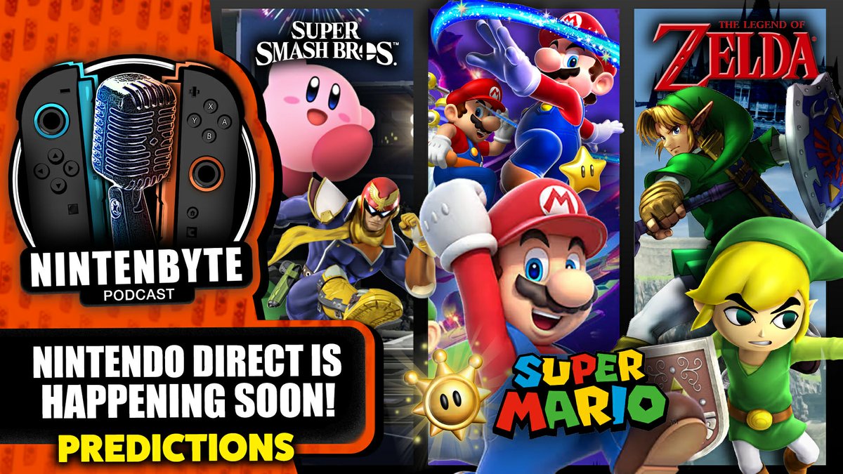 NintyPrime's tweet photo. Huge Predictions for Next Week's Nintendo Direct! | Nintenbyte Podcast S3, Ep. 37

Ft. @ThunderStashYT @The_BirdMaster @Emoh8790 @SkySwordsAlisa &amp; @FVLAM 

Live at 8pm CT here: https://t.co/x2dqqU4Mv3 https://t.co/ljo4NFsn6T